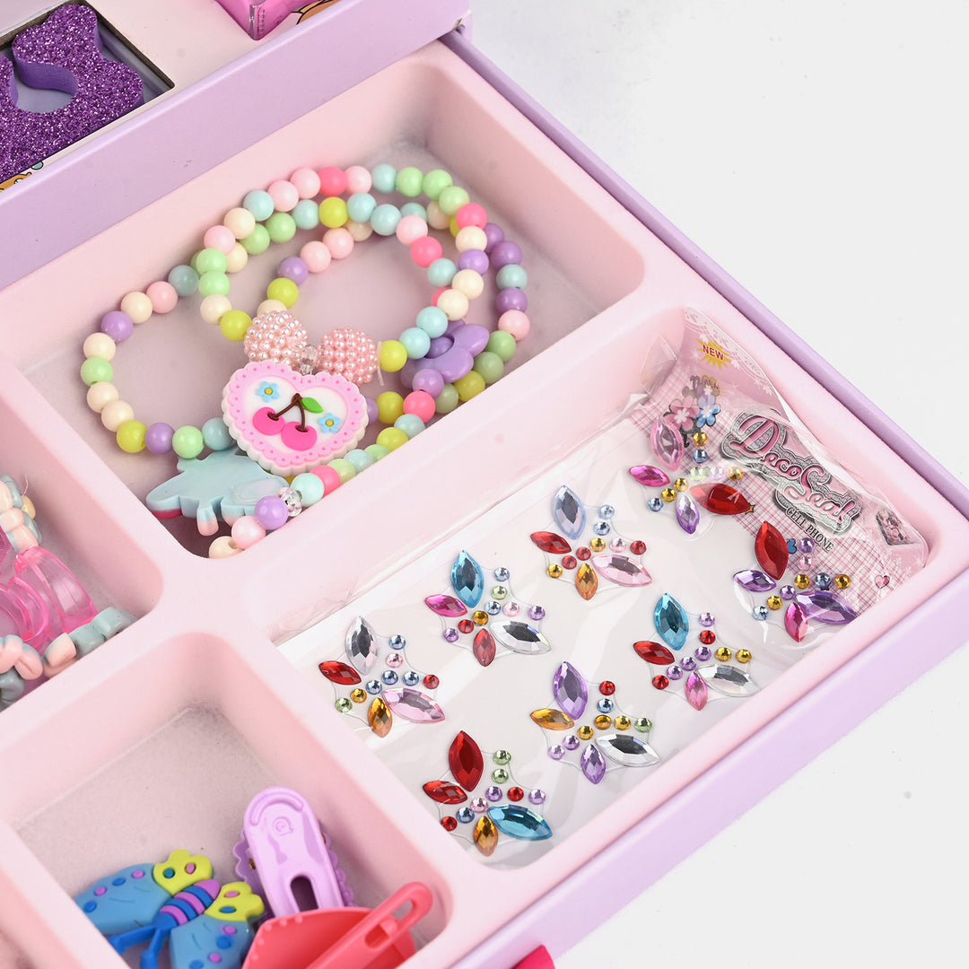Adorable Makeup & Jewelry Set for Girls