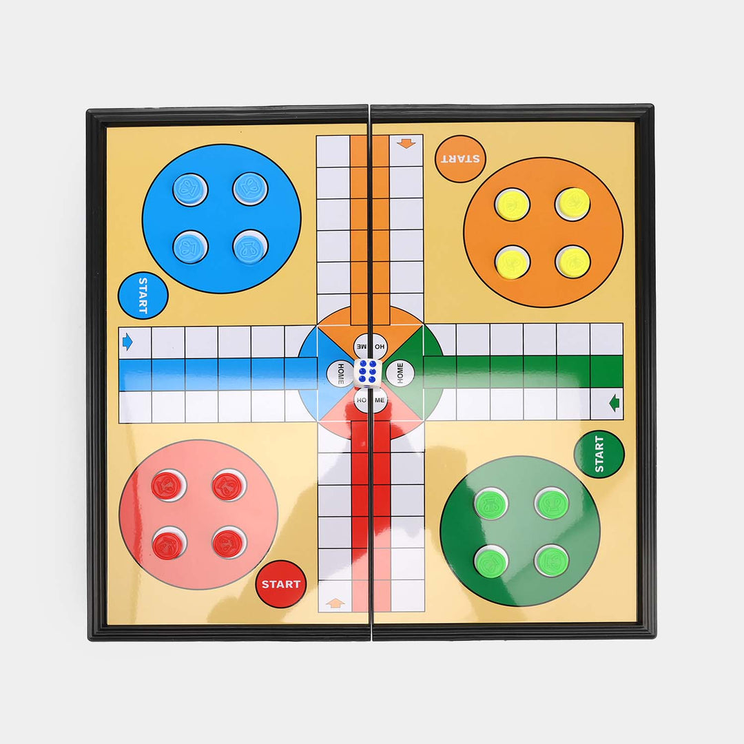 Magnetic Foldable Ludo Game For Kids