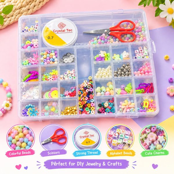 Girls Beads Set For Creative Play