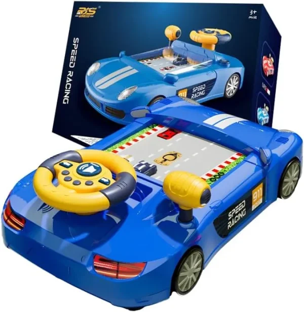Electric Racing Car Game For Kids | Steering Car
