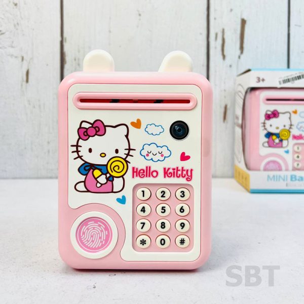 Children's Money bank with password and Fingerprint, electronic ATM