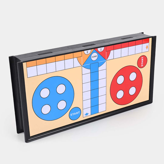 Magnetic Foldable Ludo Game For Kids