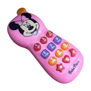 Minnie Mouse Baby Mobile Phone With Music Light  12 buttons