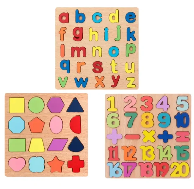 3D Wooden Puzzle Board for kids