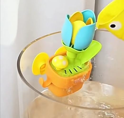 Baby Water Game Bath Sunflower Bathroom Shower Fun