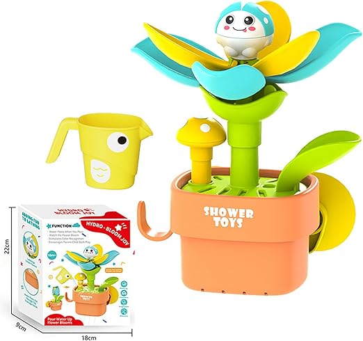 Baby Water Game Bath Sunflower Bathroom Shower Fun