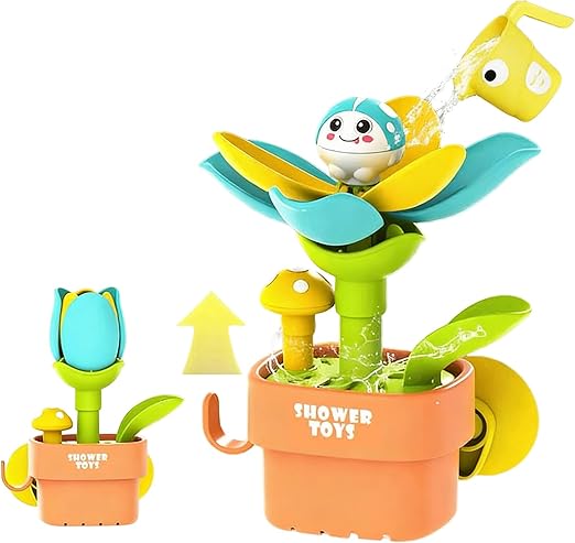 Baby Water Game Bath Sunflower Bathroom Shower Fun