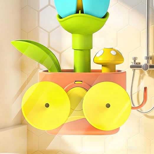Baby Water Game Bath Sunflower Bathroom Shower Fun