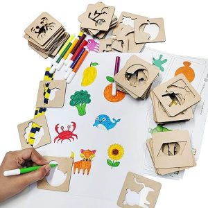 Creative Drawing Wooden Toys Kit
