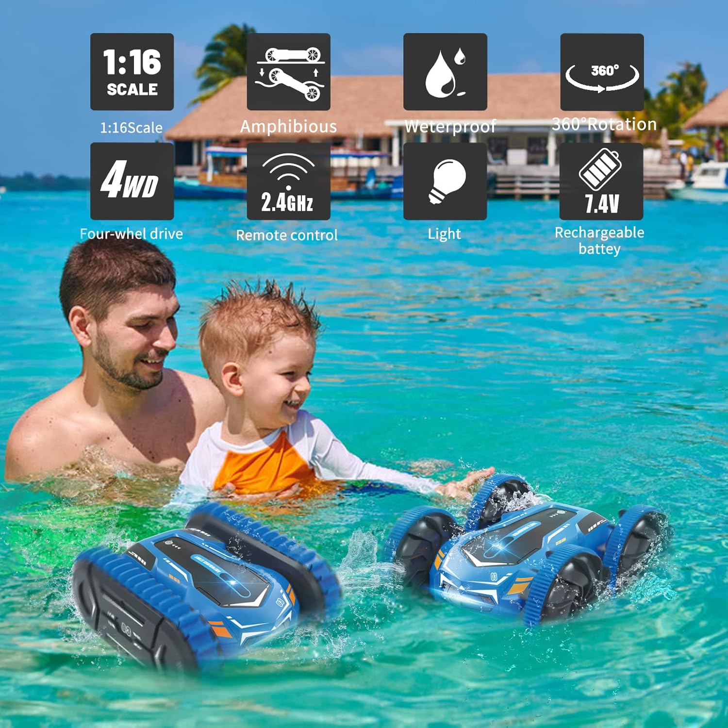 Remote Control Stunt Car With Drifting Feature