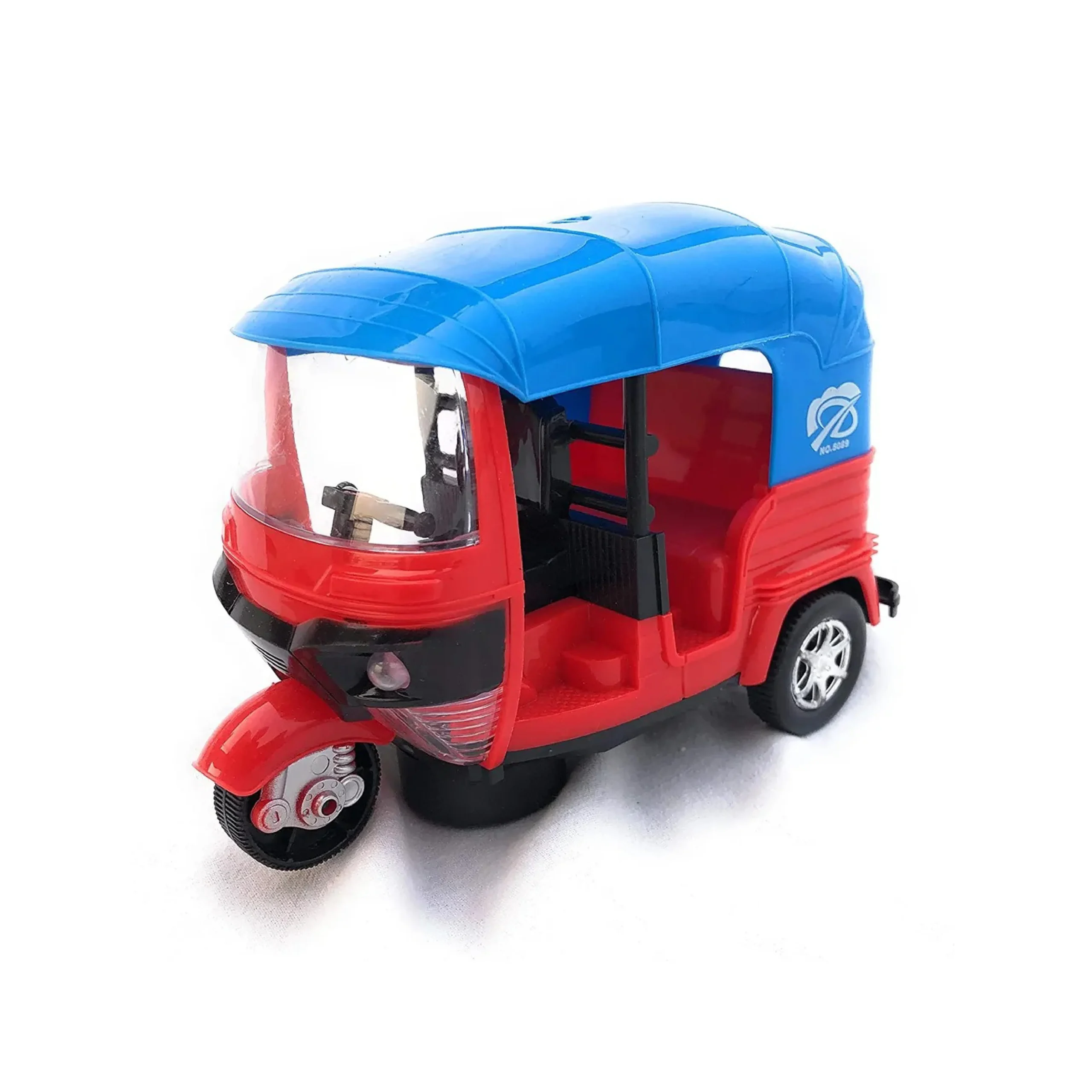 Musical Electric Tricycle Auto Rickshaw Toy For Kids