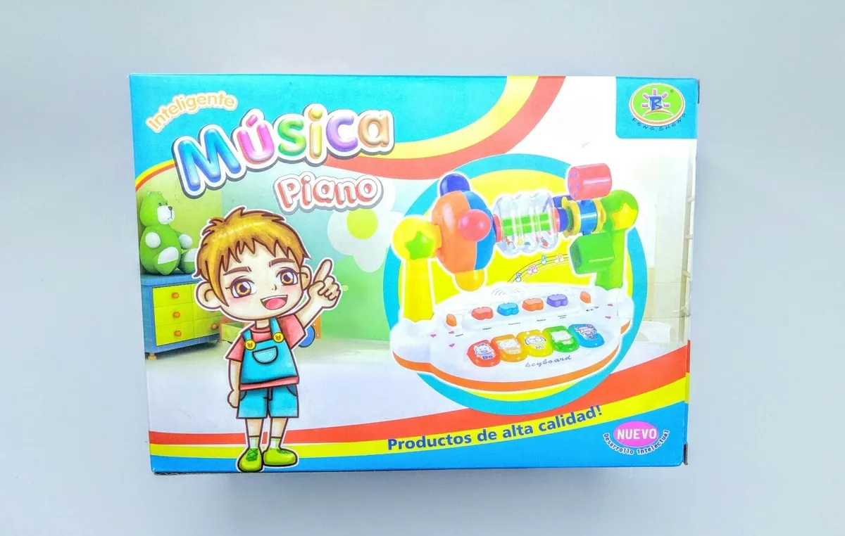 Juguete Piano Teclado Musical Didáctico Eléctronico