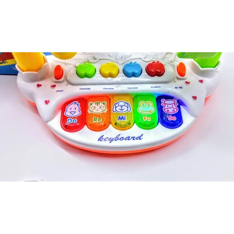Juguete Piano Teclado Musical Didáctico Eléctronico