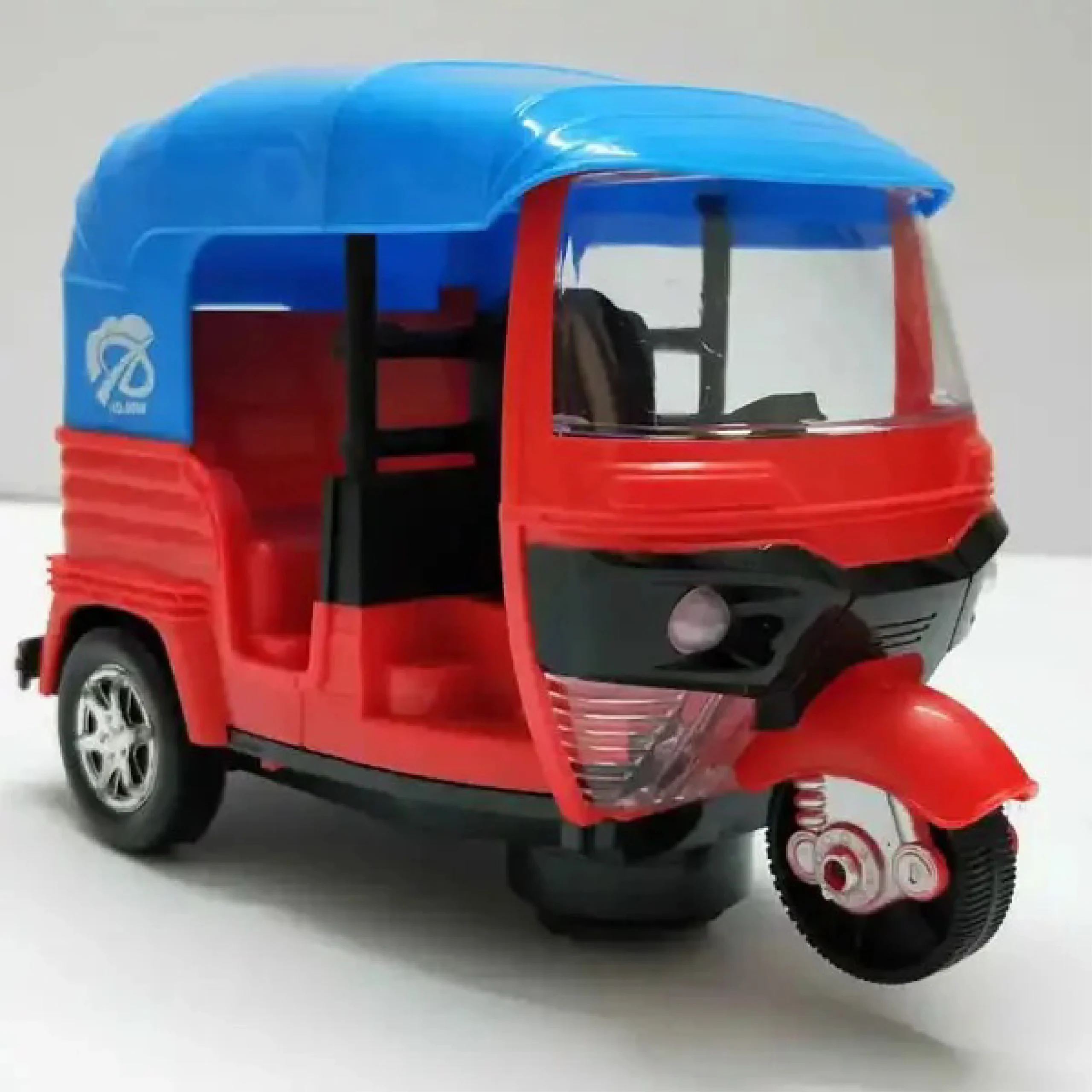 Musical Electric Tricycle Auto Rickshaw Toy For Kids