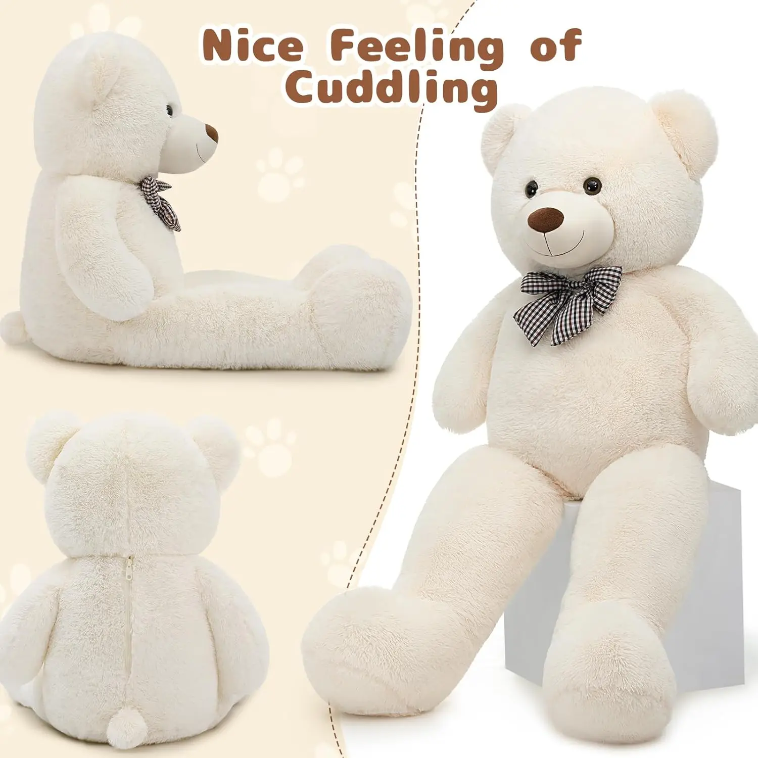 3ft Personalized Giant Teddy Bear