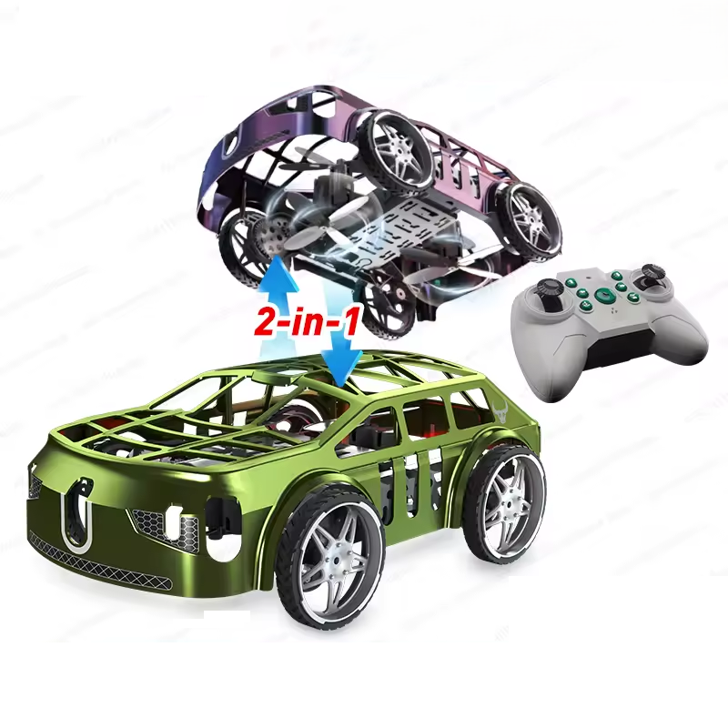 2in1 RC Mini Flying Car & Drone With Lights