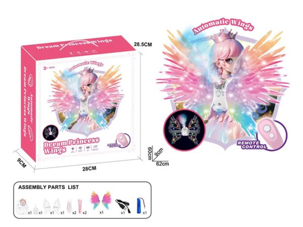 Remote Control Fairy Butterfly Wings With Smoke