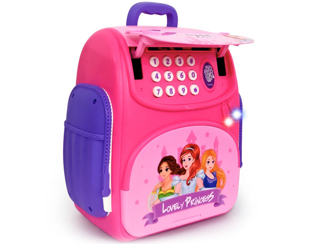 ATM Money Saving Bank With Fingerprint | School Bag