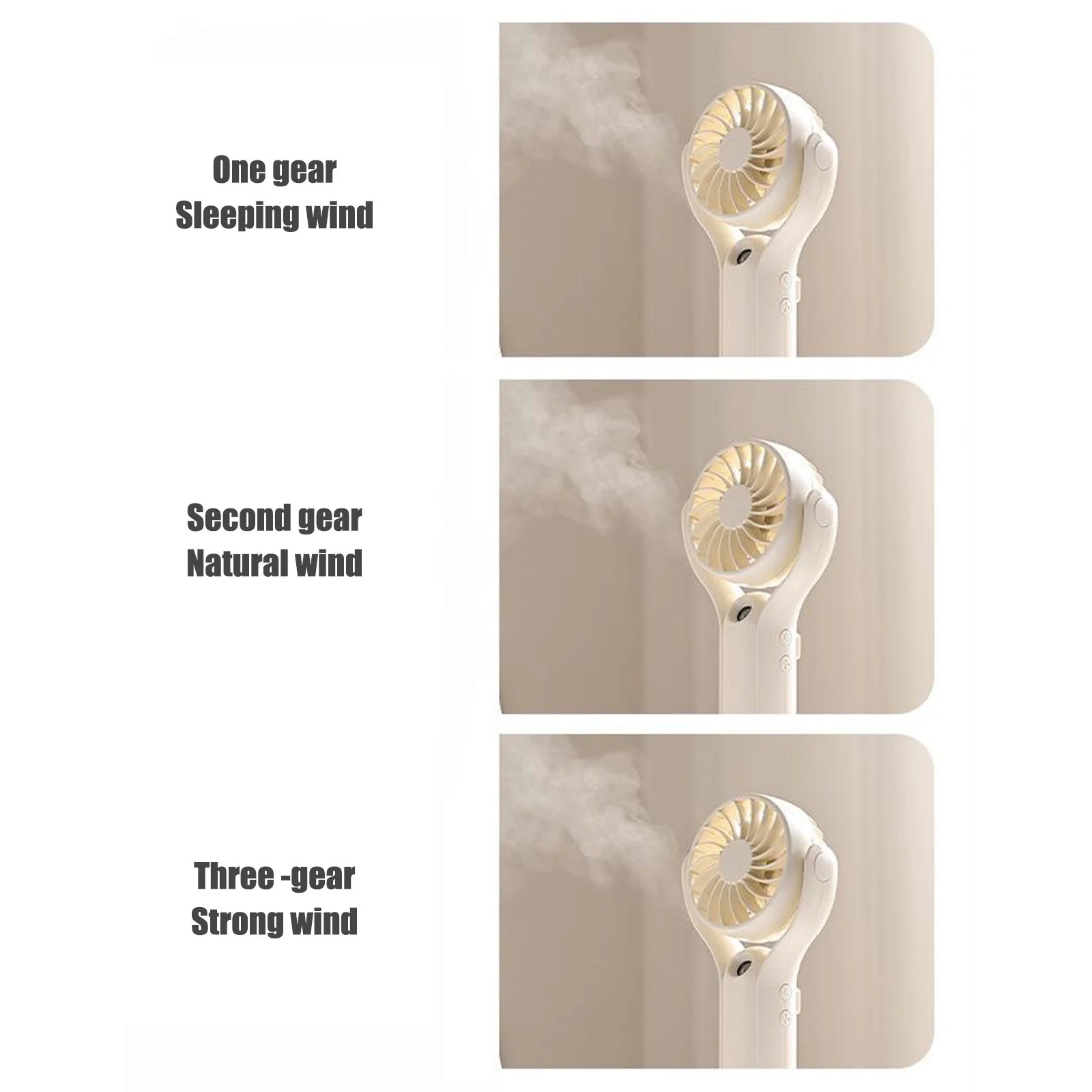Rechargeable Mini Handheld Spray Fan