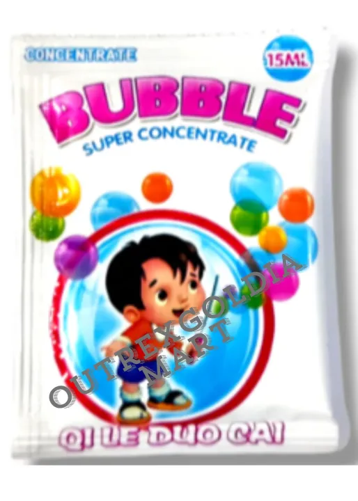 Bubble Gun Liquid sachet