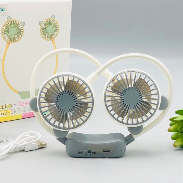 Rechargeable Portable Cooling Neck Fan