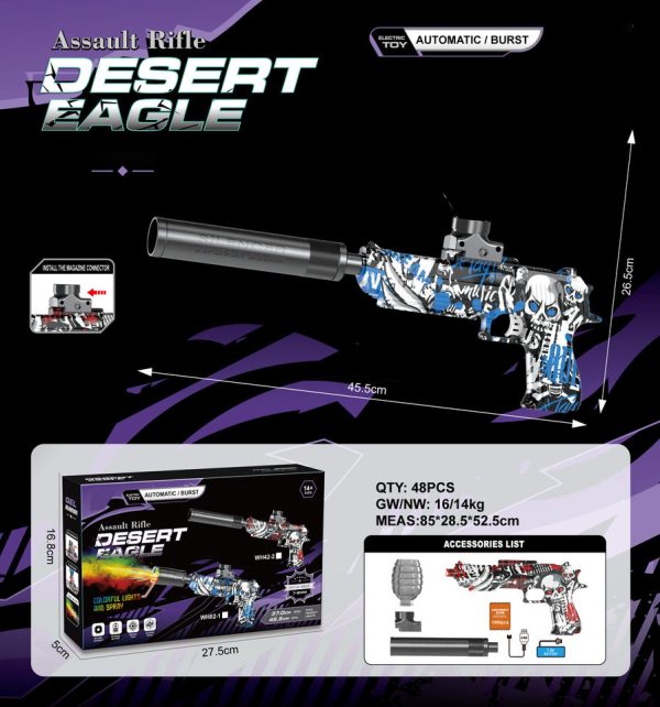Rechargeable Electric Gel Ball Blaster Toy Gun