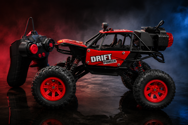 Remote Control Metallic Racing Car, Rock Crawler
