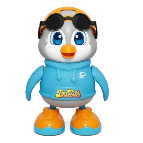 Dancing Penguin Toy for Kids with Music, Lights & Moving Wings