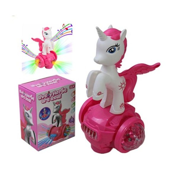 Cute Unicorn lovely horse With Lights & Music